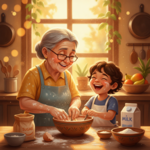 Amo Muito a Minha Vó — Cartoon